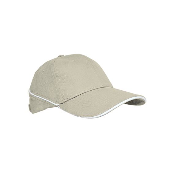 Cap White-Stripe