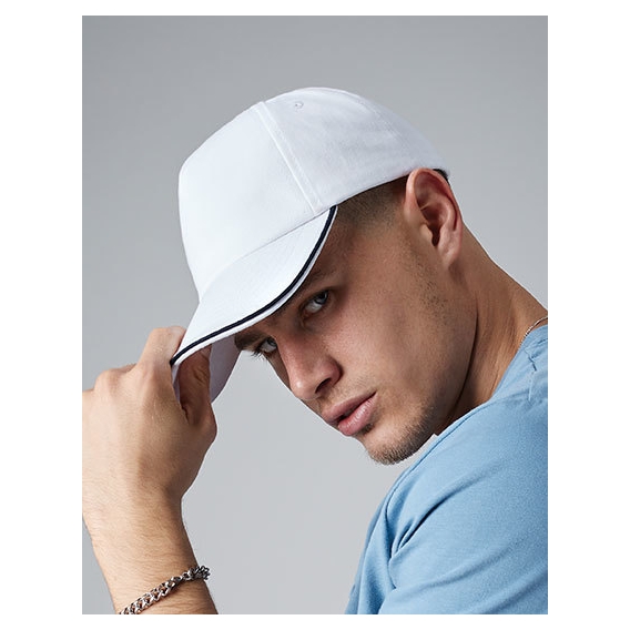 Authentic 5 Panel Cap - Piped Peak