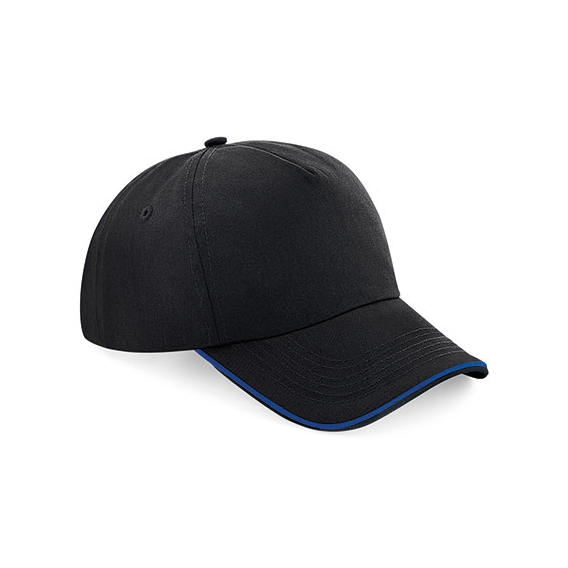 Authentic 5 Panel Cap - Piped Peak