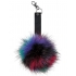 Faux Fur Pop Pom Key Ring