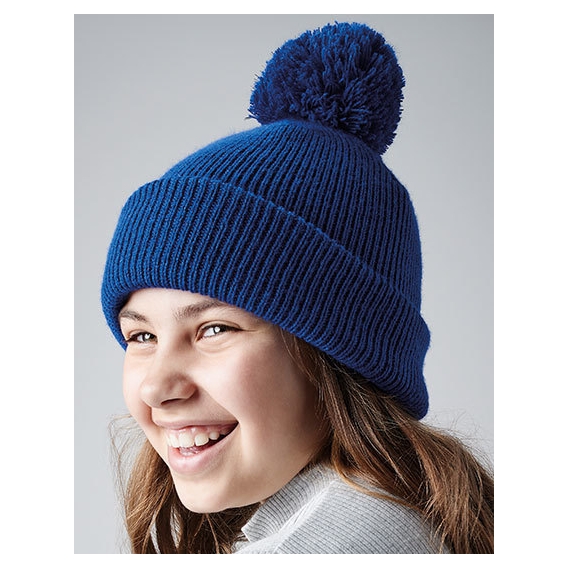 Junior Reflective Bobble Beanie