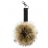 Faux Fur Pop Pom Key Ring