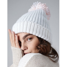 Shimmer Pom Pom Beanie