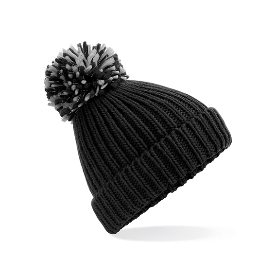 Shimmer Pom Pom Beanie