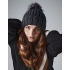 Popcorn Faux Fur Pop Pom Beanie