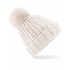 Popcorn Faux Fur Pop Pom Beanie