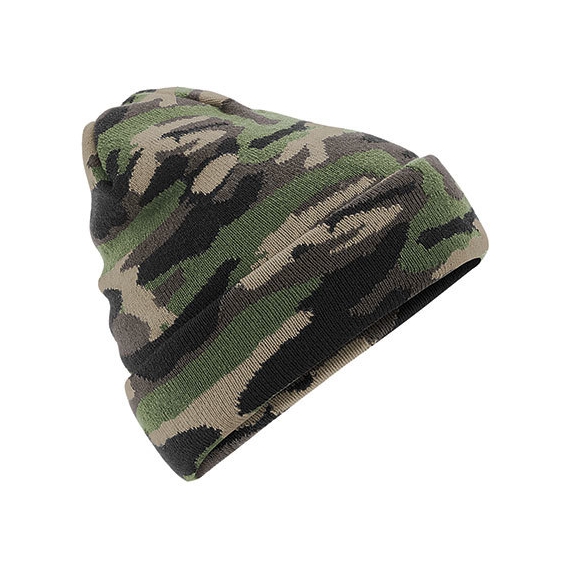 Camo Cuffed Beanie