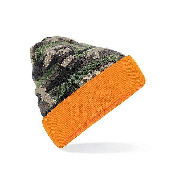 Camo Cuffed Beanie