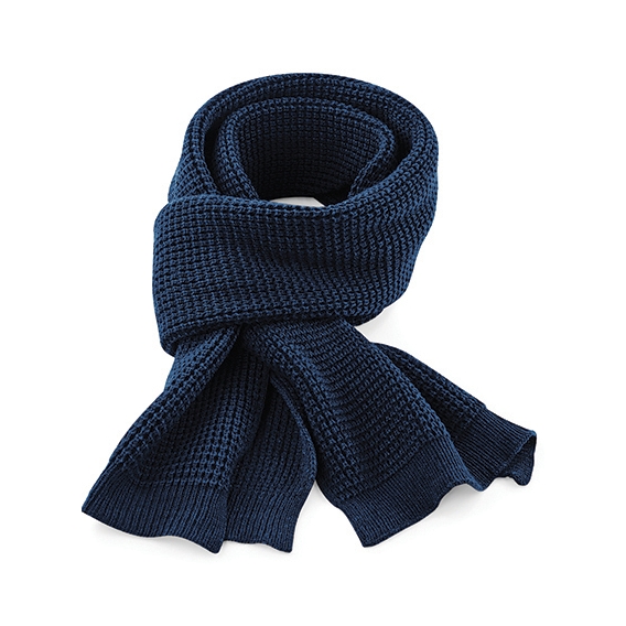 Classic Waffle Knit Scarf