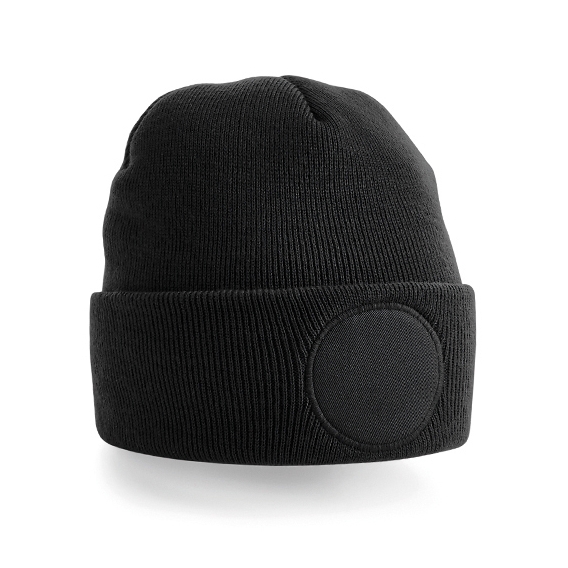 Circular Patch Beanie