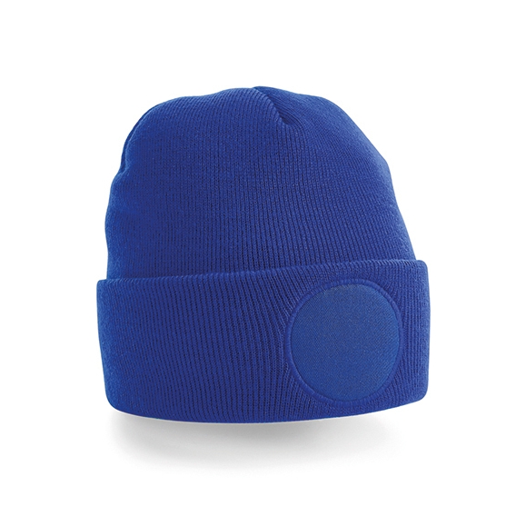 Circular Patch Beanie