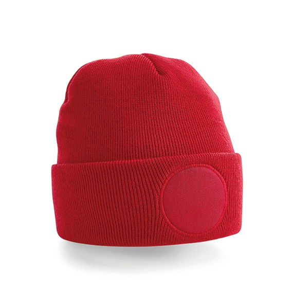Circular Patch Beanie