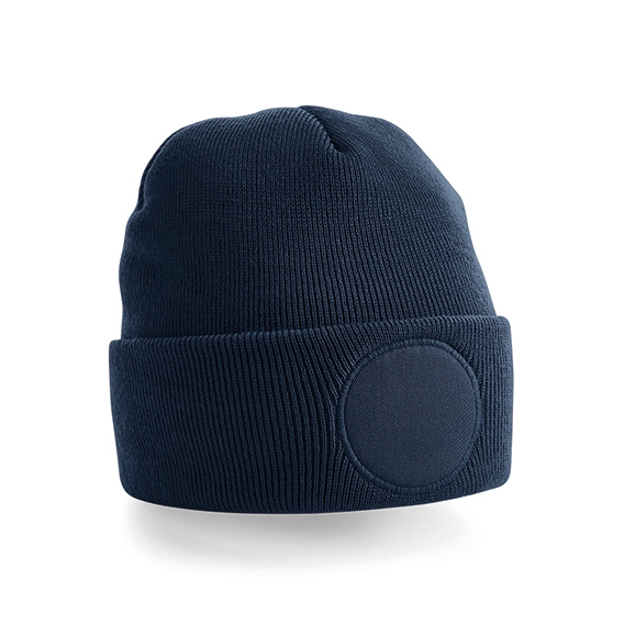 Circular Patch Beanie