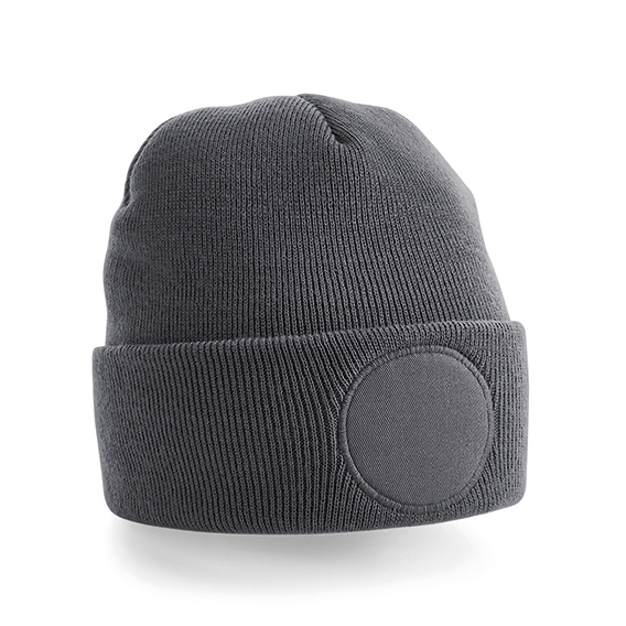 Circular Patch Beanie