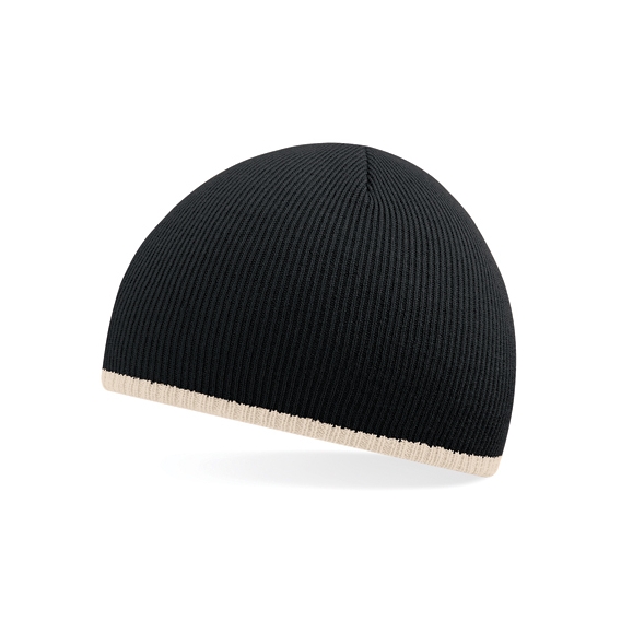 Two-Tone Pull-On Beanie