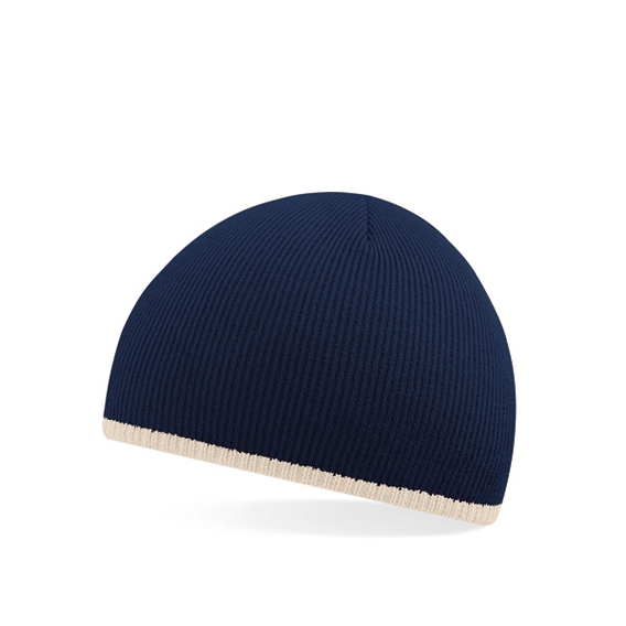 Two-Tone Pull-On Beanie