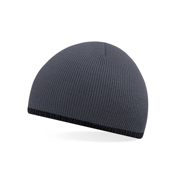 Two-Tone Pull-On Beanie