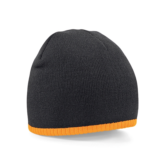 Two-Tone Pull-On Beanie