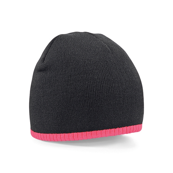 Two-Tone Pull-On Beanie