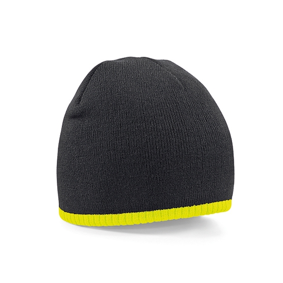 Two-Tone Pull-On Beanie