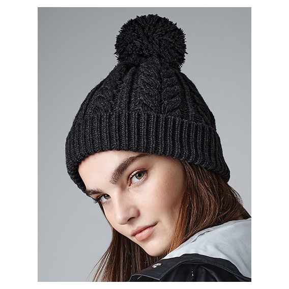 Cable Knit Snowstar® Beanie