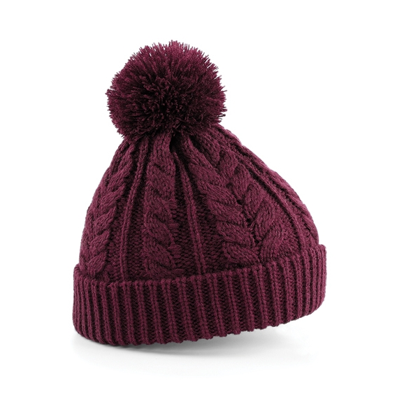 Cable Knit Snowstar® Beanie