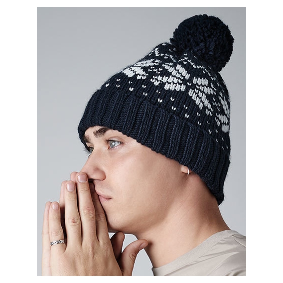 Fair Isle Snowstar® Beanie
