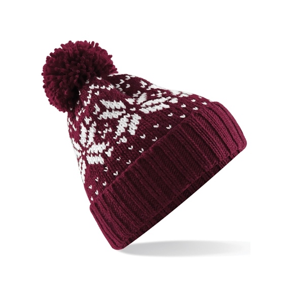 Fair Isle Snowstar® Beanie