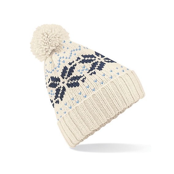 Fair Isle Snowstar® Beanie