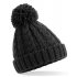 Junior Cable Knit Melange Beanie