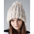 Oversized Hand-Knitted Beanie