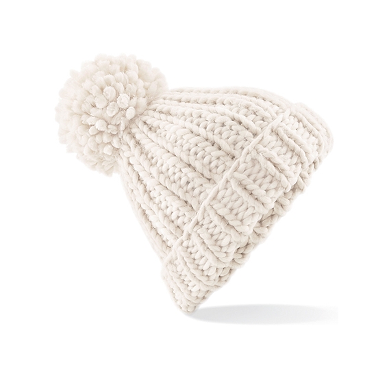 Oversized Hand-Knitted Beanie