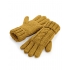 Cable Knit Melange Gloves