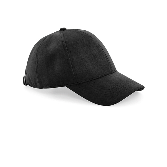 Faux Suede 6 Panel Cap
