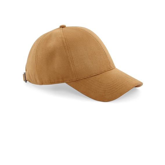 Faux Suede 6 Panel Cap
