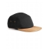 Suede Peak 5 Panel Cap