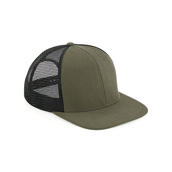 Original Flat Peak 6 Panel Trucker Cap