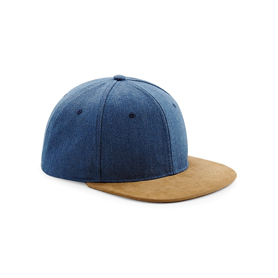 Suede Peak Snapback
