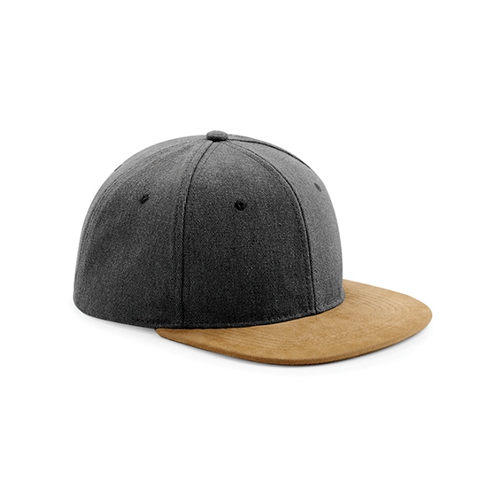 Suede Peak Snapback