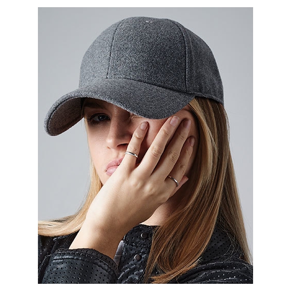 Melton Wool 6 Panel Cap