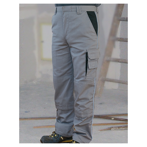 Contrast Work Pants