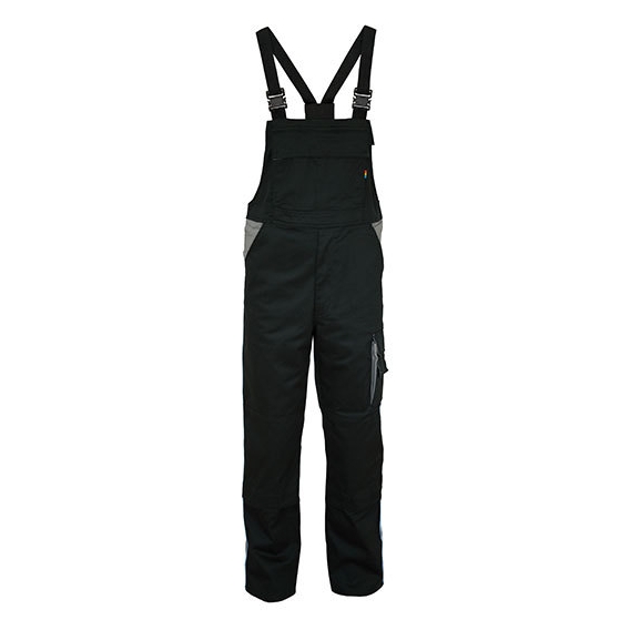 Contrast Bib Pants