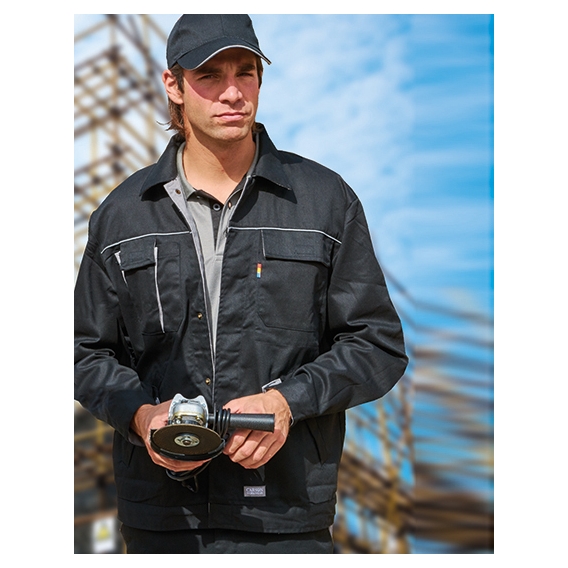 Contrast Work Jacket