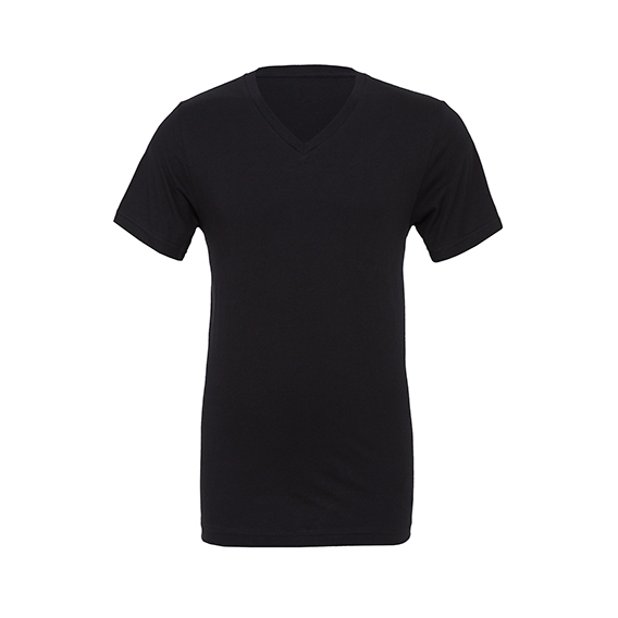 Unisex Jersey Short Sleeve V-Neck Tee