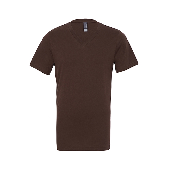 Unisex Jersey Short Sleeve V-Neck Tee