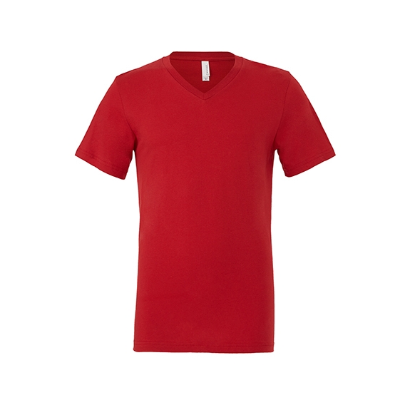 Unisex Jersey Short Sleeve V-Neck Tee
