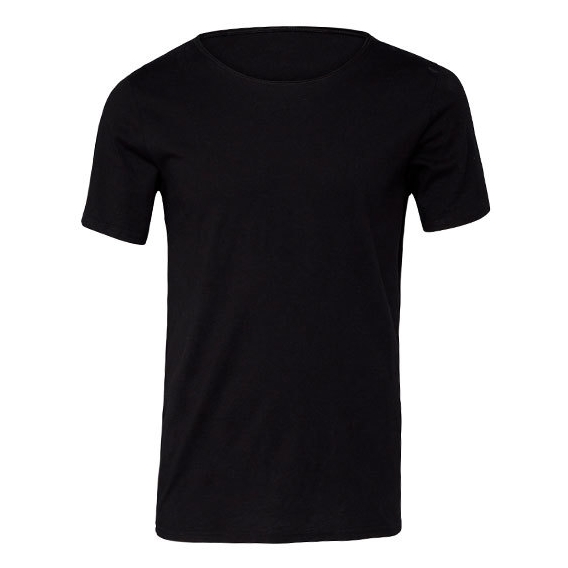 Men`s Jersey Raw Neck Tee