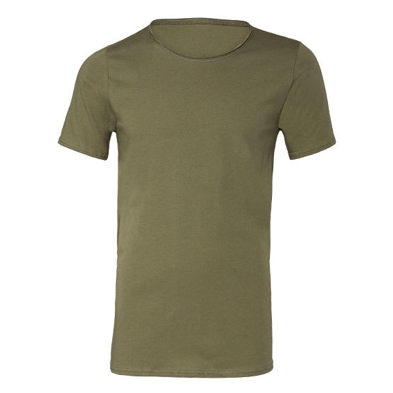 Men`s Jersey Raw Neck Tee