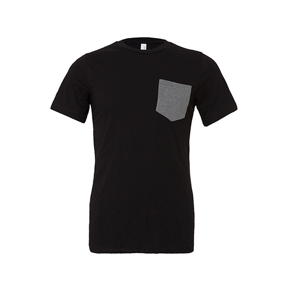 Men`s Jersey Short Sleeve Pocket Tee