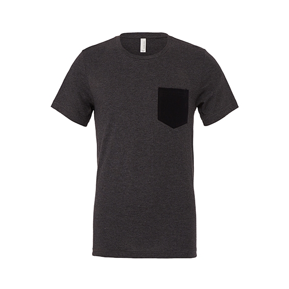 Men`s Jersey Short Sleeve Pocket Tee